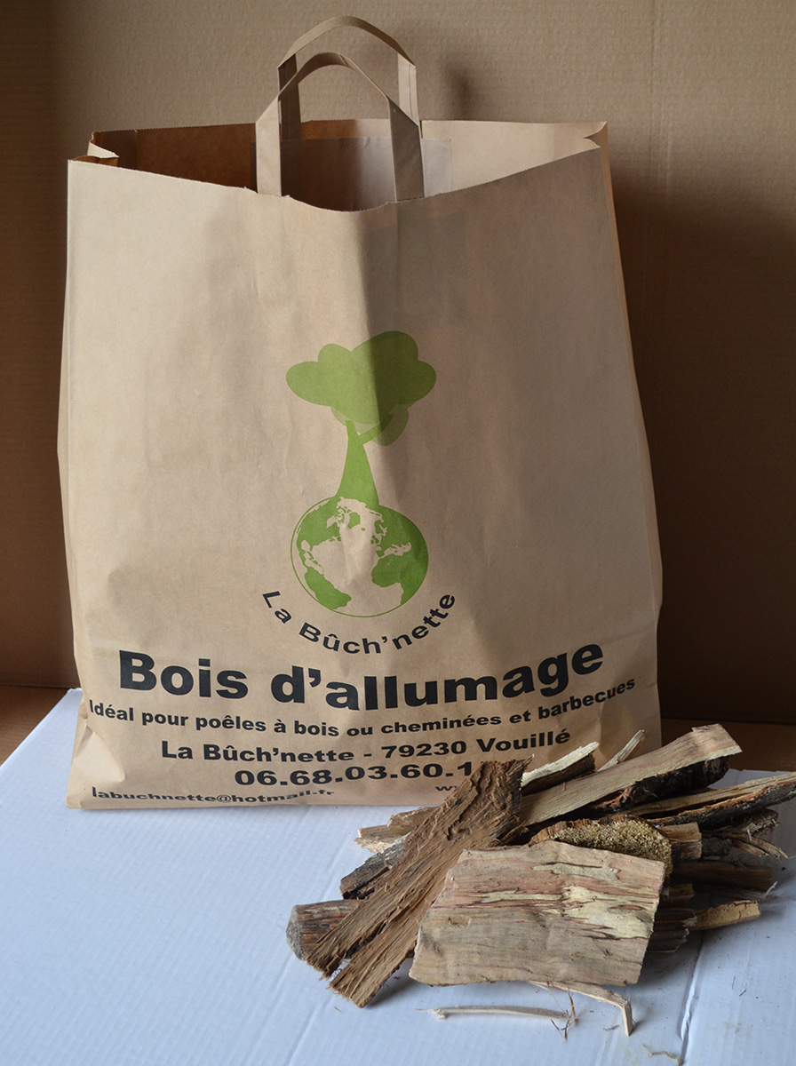 Sac bois d’allumage